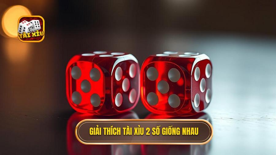 Giải thích tài xỉu 2 số giống nhau