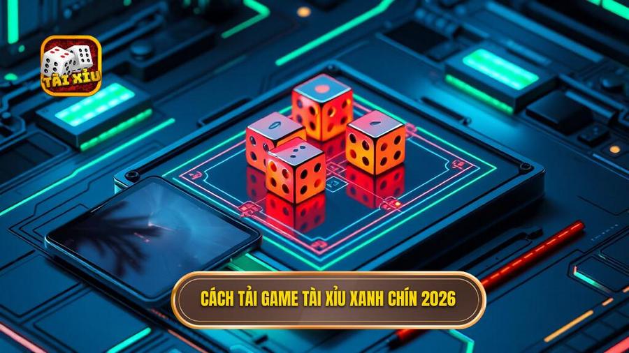 3. Cách tải game tài xỉu xanh chín 2026