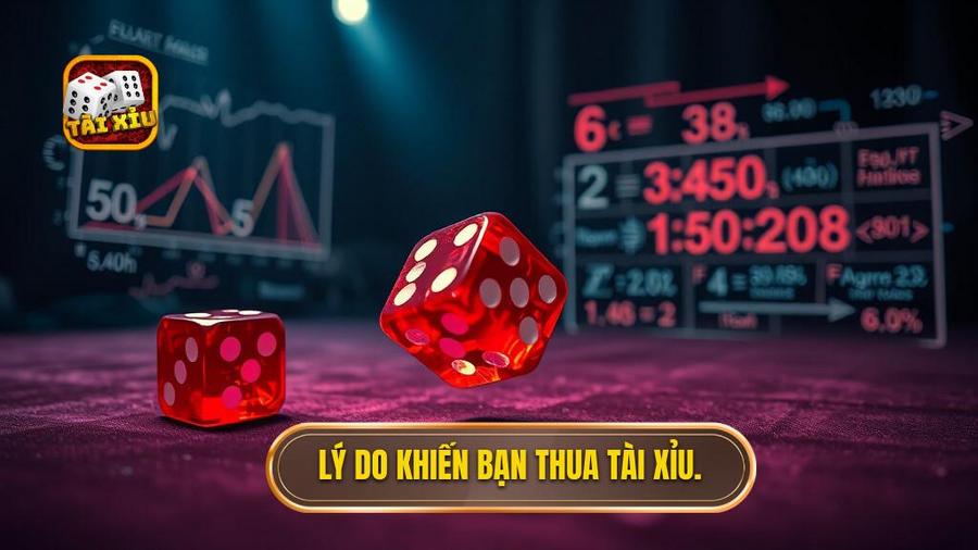 Lý do khiến bạn thua Tài Xỉu.