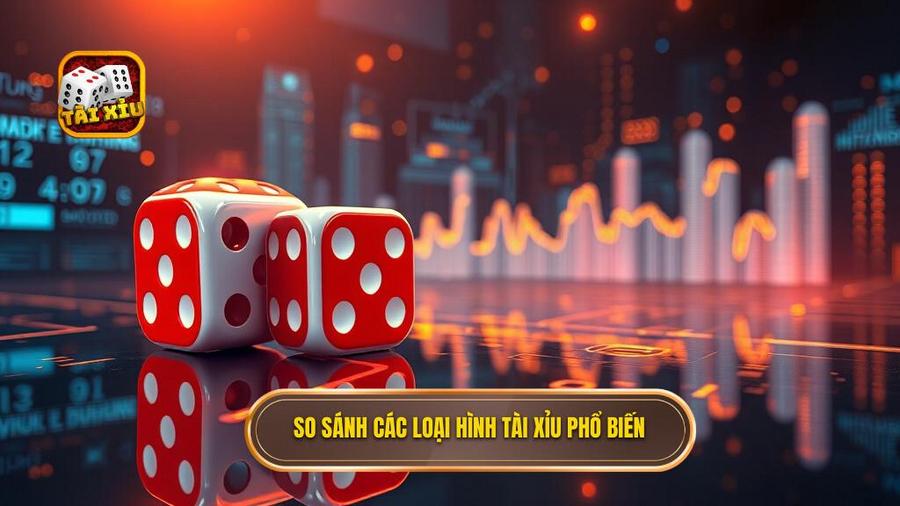So sánh các loại hình Tài Xỉu phổ biến